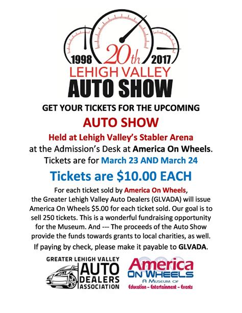 lehigh valley auto show schedule.